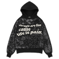 ACID DRUGS ARE FINE WASHED HOODIE