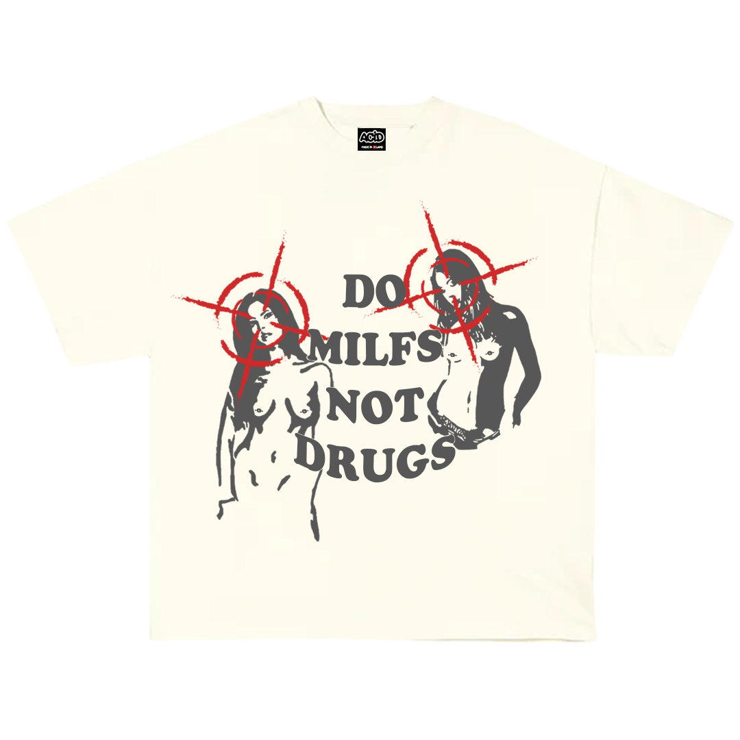 ACID MILF TEE WHITE